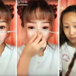 抖音小姐姐卸妆对比视频,真实肌肤状态曝光！